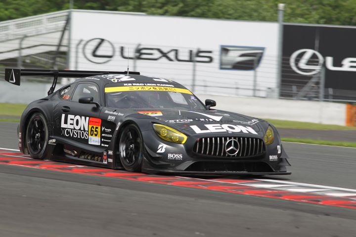 GT300クラス予選3位は黒澤治樹／蒲生尚弥組（LEON CVSTOS AMG）