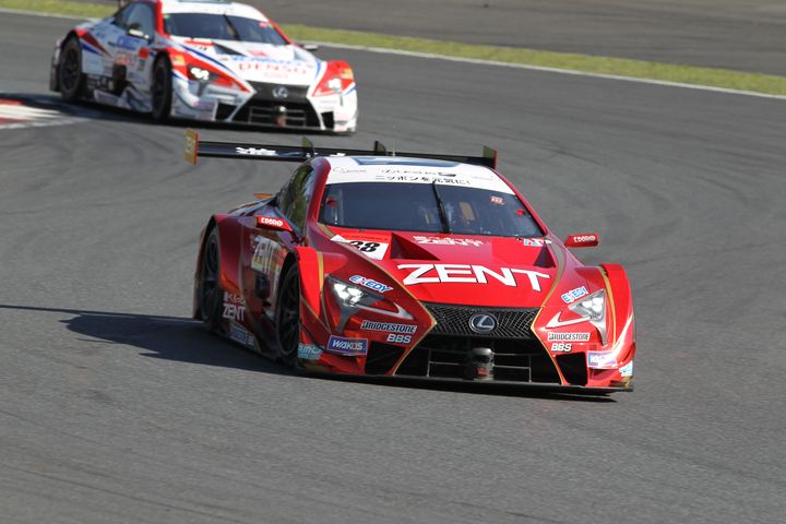 GT500クラス決勝3位は立川祐路／石浦宏明組（ZENT CERUMO LC500）