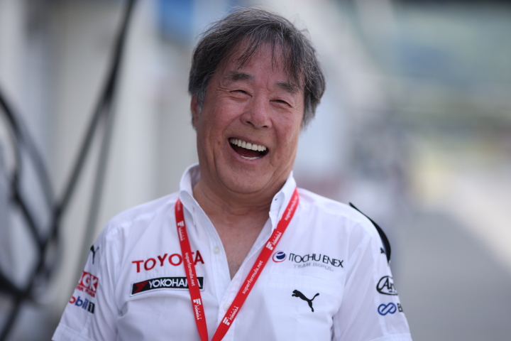 フリー走行: 星野一義監督（ITOCHU ENEX TEAM IMPUL）