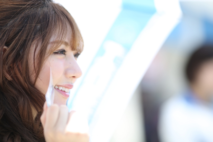 ピットウォーク: レースクイーン