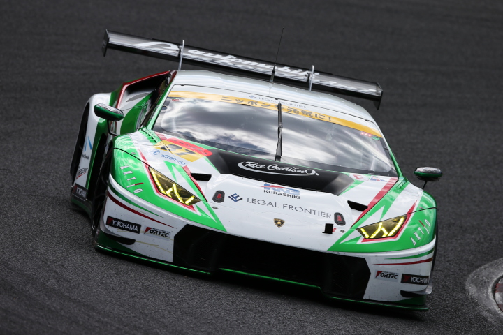 公式練習: 佐藤公哉（リーガルフロンティアランボルギーニGT3）