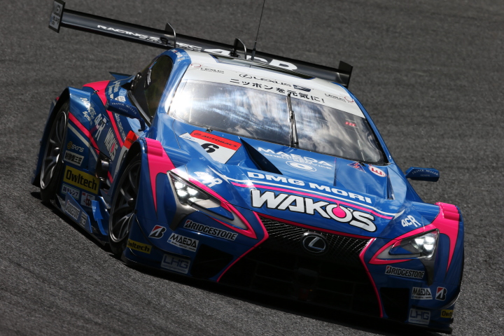 公式練習: 大嶋和也（WAKO'S 4CR LC500）