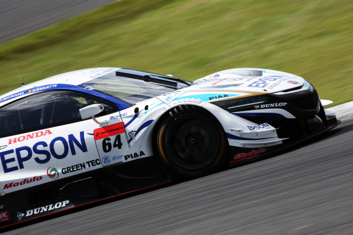 公式練習: ベルトラン・バゲット／松浦孝亮組（Epson Modulo NSX-GT）