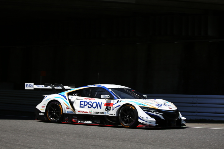 公式練習: ベルトラン・バゲット（Epson Modulo NSX-GT）