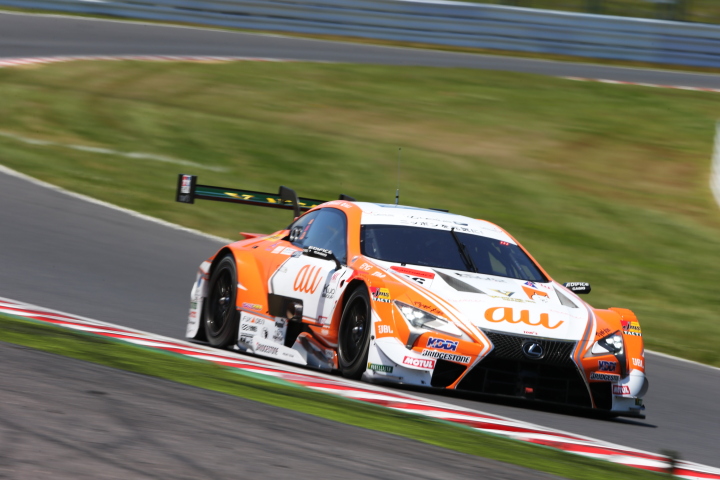 サーキットサファリ: 中嶋一貴（au TOM'S LC500）