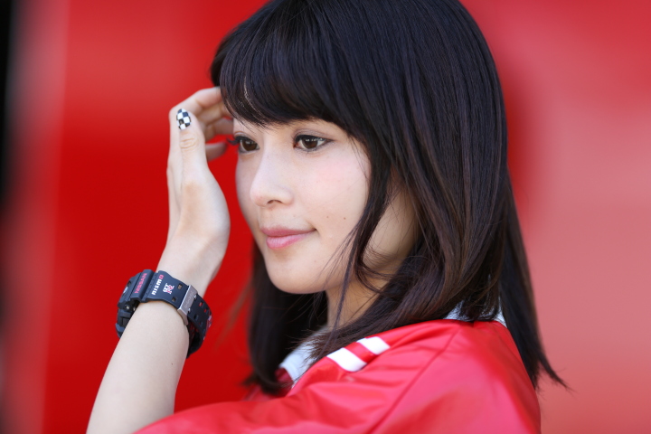 ピットウォーク: レースクイーン