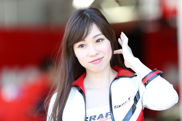 ピットウォーク: レースクイーン