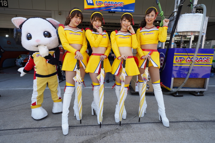 ピットウォーク: レースクイーン