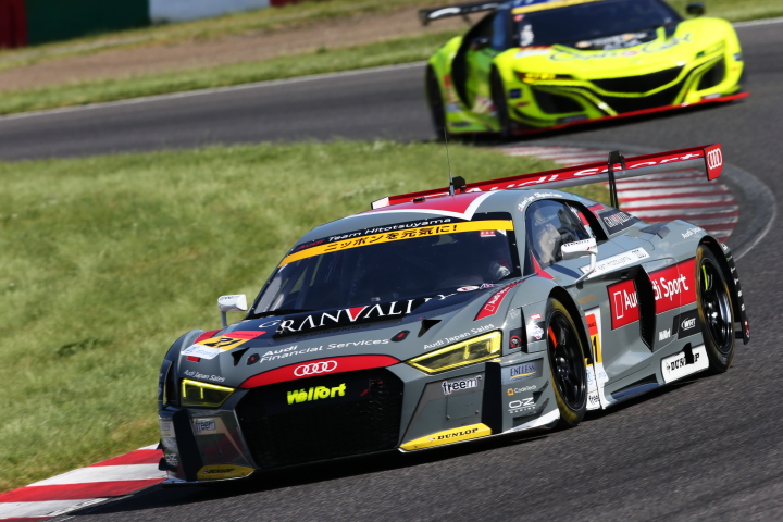 公式予選: リチャード・ライアン（Hitotsuyama Audi R8 LMS）