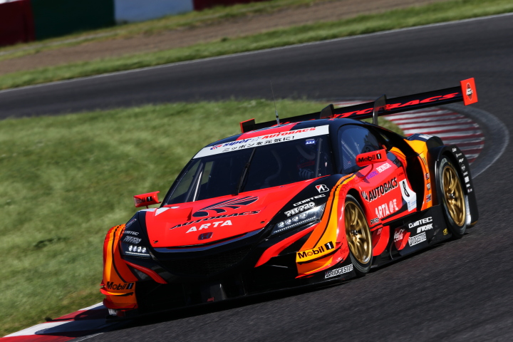 公式予選: 伊沢拓也（ARTA NSX-GT）