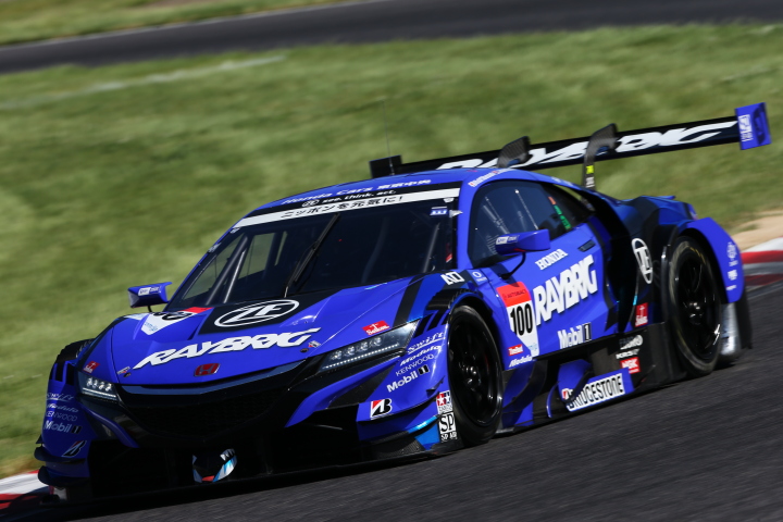公式予選: ジェンソン・バトン（RAYBRIG NSX-GT）