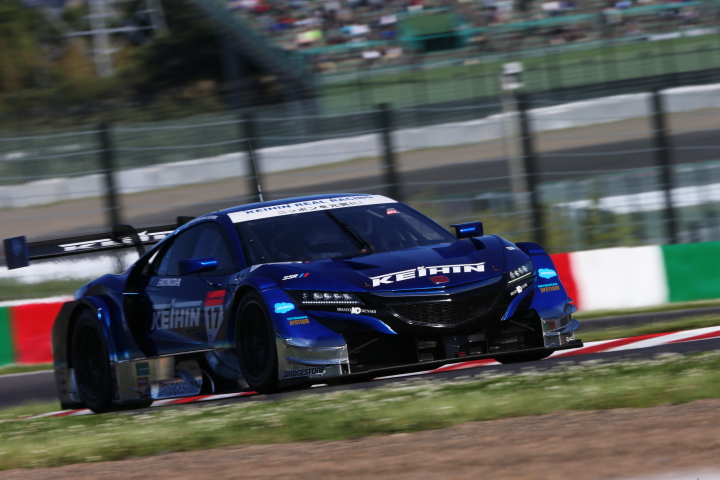 公式予選: 塚越広大（KEIHIN NSX-GT）