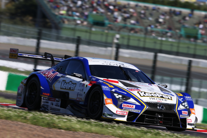 公式予選: 平川亮（KeePer TOM'S LC500）