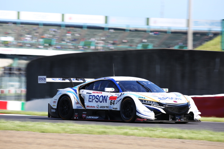 公式予選: 松浦孝亮（Epson Modulo NSX-GT）