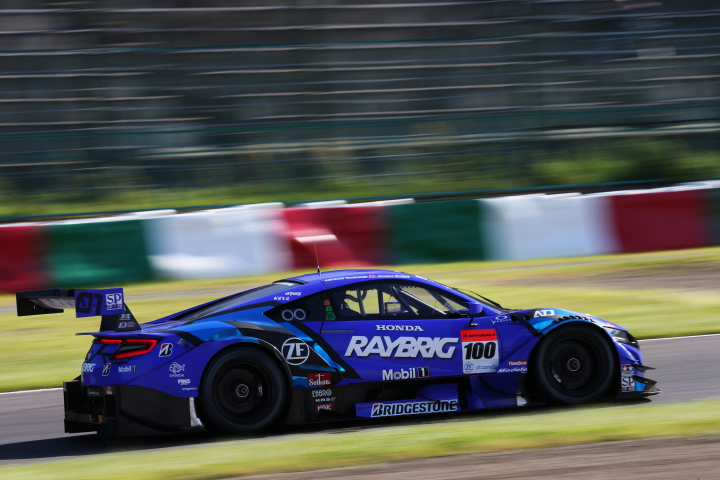 公式予選: 山本尚貴（RAYBRIG NSX-GT）