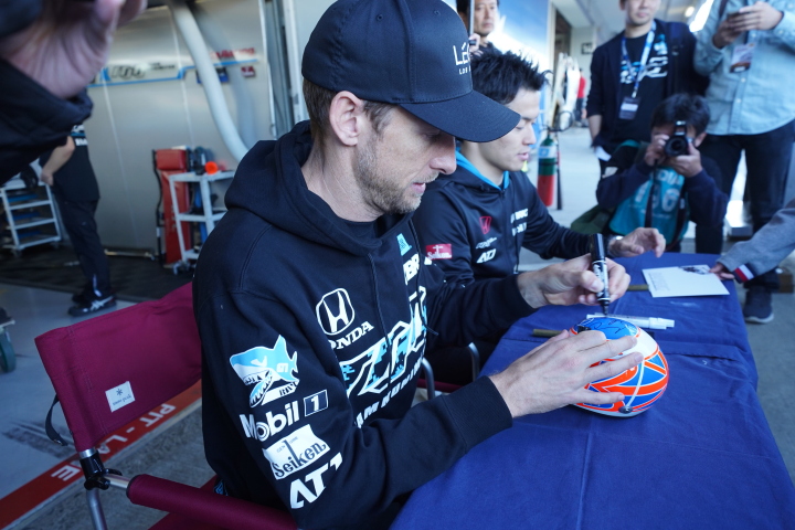 GTキッズウォーク: ジェンソン・バトン（TEAM KUNIMITSU）