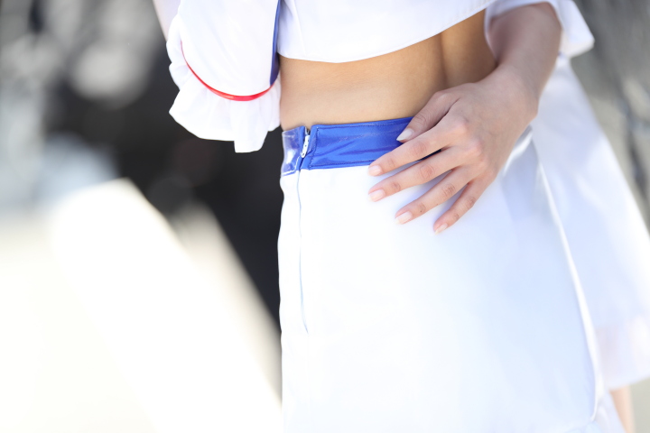 ピットウォーク: レースクイーン