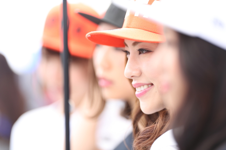 ピットウォーク: レースクイーン