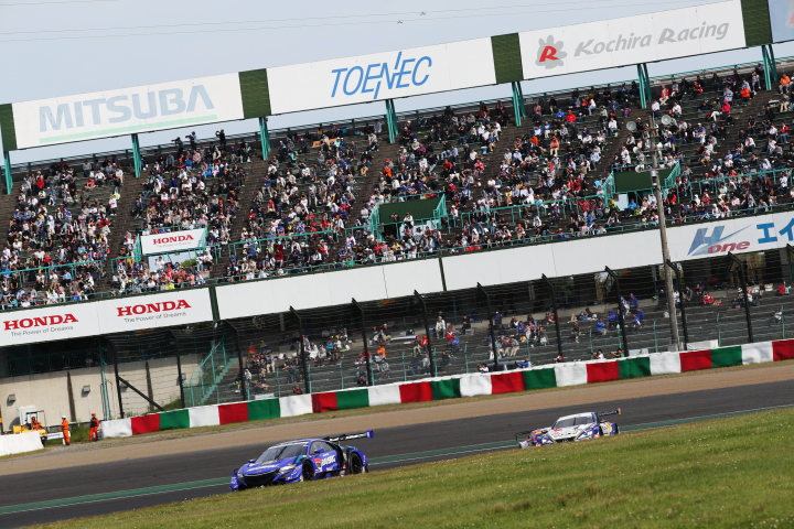 決勝レース: ジェンソン・バトン（RAYBRIG NSX-GT）