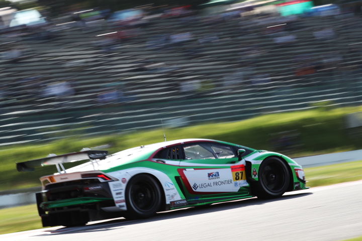 決勝レース: 元嶋佑弥（リーガルフロンティアランボルギーニGT3）