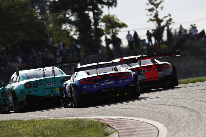 決勝レース: 山本尚貴（RAYBRIG NSX-GT）