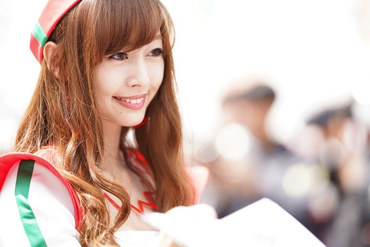 ピットウォーク: レースクイーン