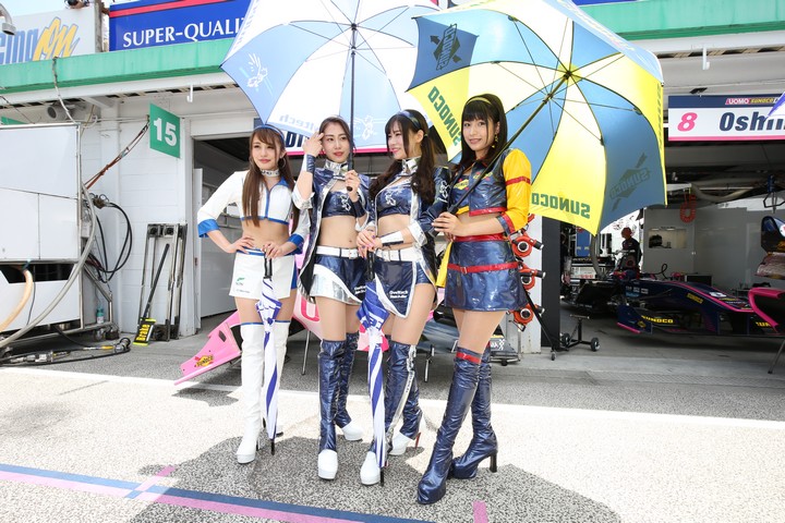 ピットウォーク: レースクイーン