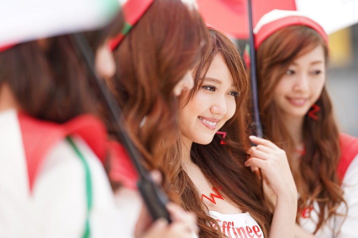 ピットウォーク: レースクイーン