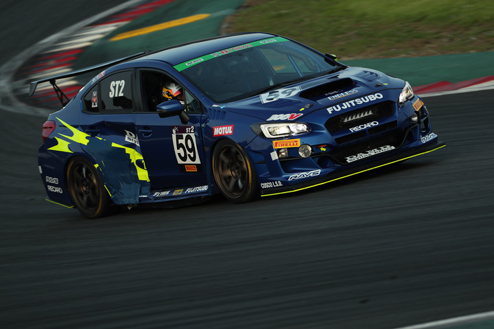 大澤学／後藤比東至／井口卓人／石坂瑞基組（ST-2:DAMD MOTUL ED WRX STI）