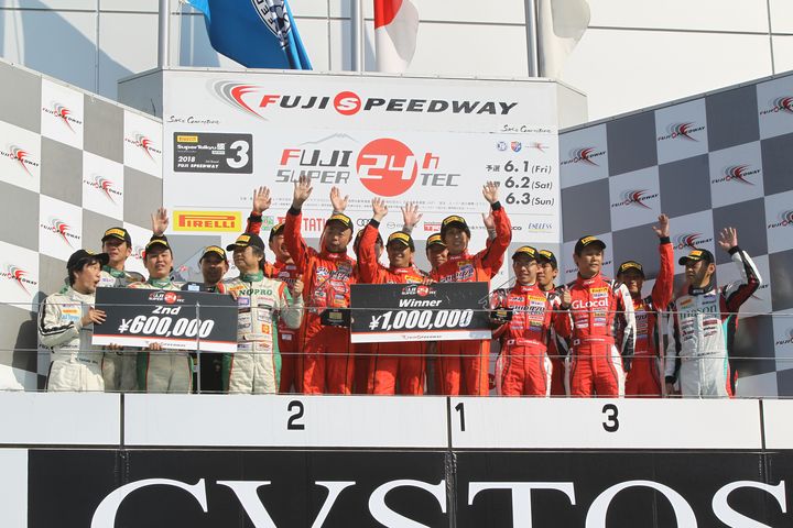 ST-2クラスの表彰式