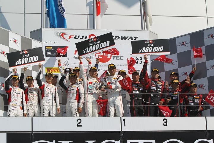 ST-TCRクラスの表彰式