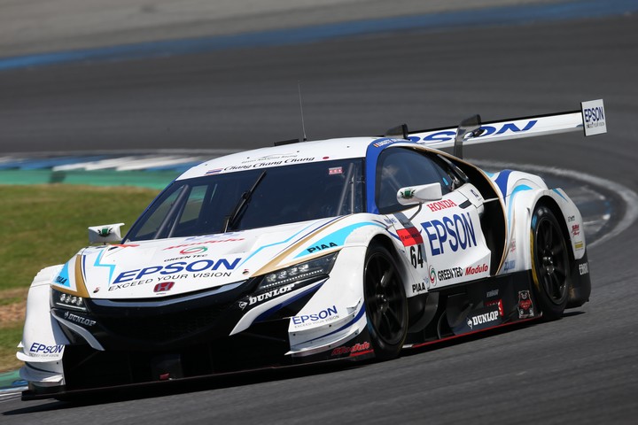 公式練習: ベルトラン・バゲット（Epson Modulo NSX-GT）