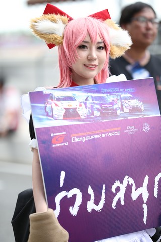 ピットウォーク: レースクイーン