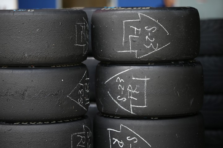 ピットウォーク: ミシュランタイヤ