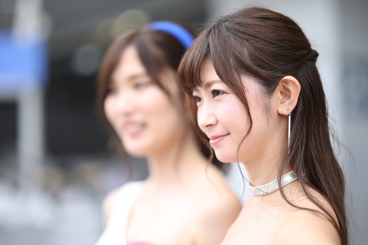 ピットウォーク: レースクイーン