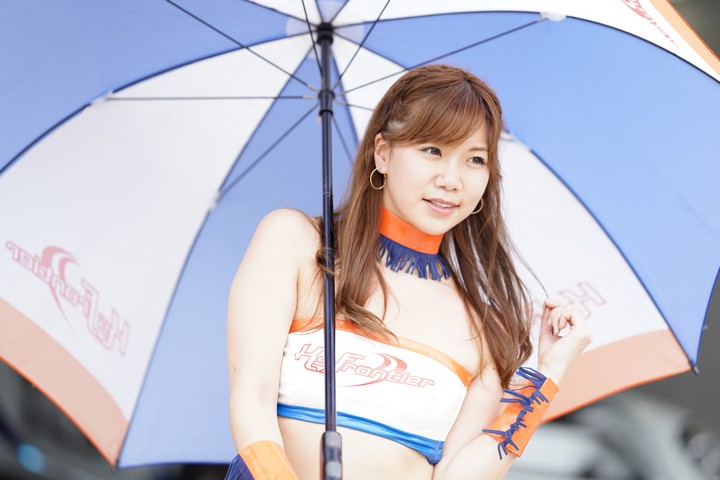 ピットウォーク: レースクイーン