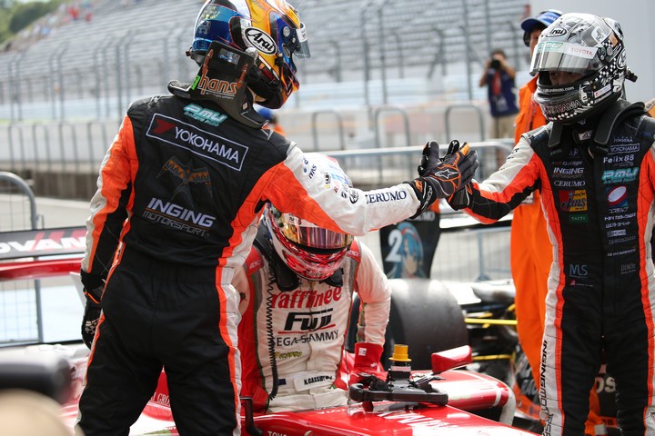 決勝レース: トップ3のドラバーたち