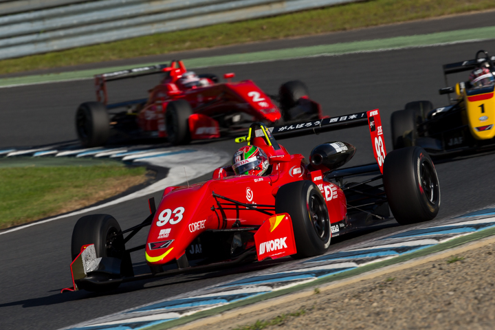 大湯都史樹、金丸悠、阪口晴南の3位争い