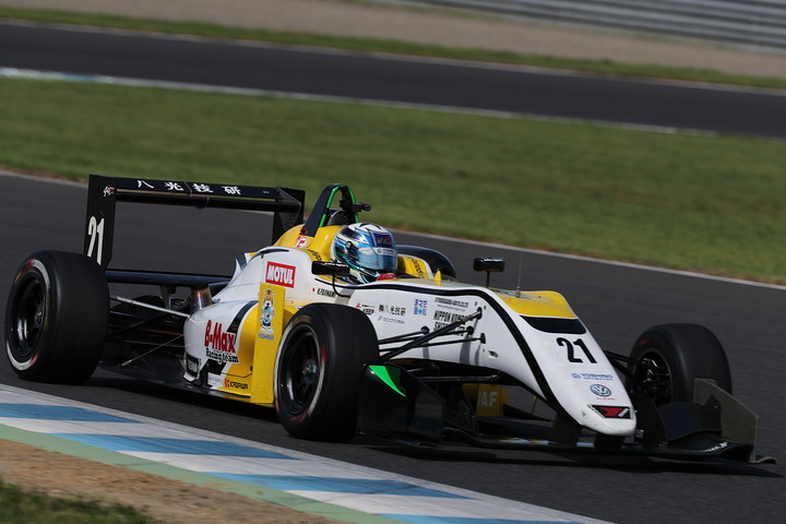 初参戦の藤波清斗（B-MAX Racing F3）は第10戦予選9位、第11戦予選7位