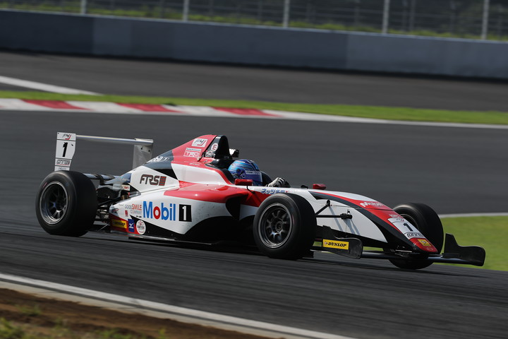 第7,8戦とも予選2位の小高一斗（FTRSスカラシップF4）