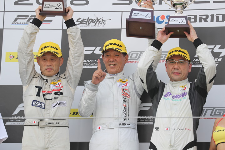 インディペンデントカップの表彰式