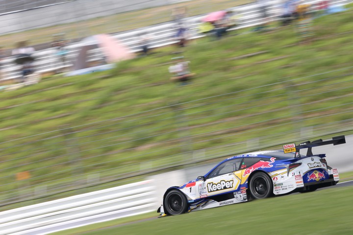 公開練習: 平川亮／ニック・キャシディ組（KeePer TOM'S LC500）