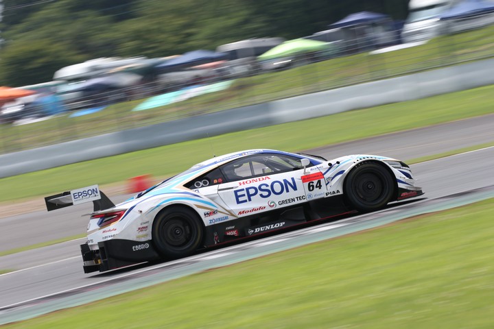 サーキットサファリ: ベルトラン・バゲット／松浦孝亮組（Epson Modulo NSX-GT）