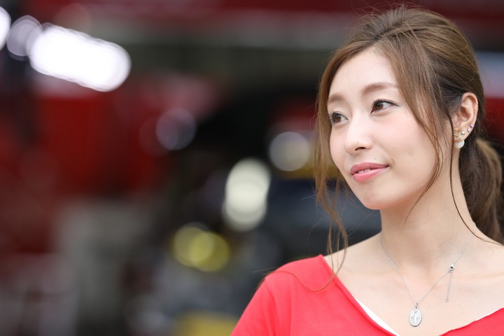 ピットウォーク: レースクイーン