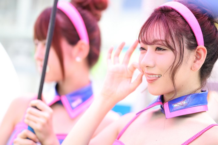 ピットウォーク: レースクイーン