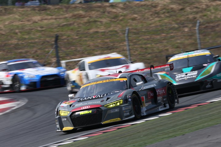 決勝レース: リチャード・ライアン（Hitotsuyama Audi R8 LMS）