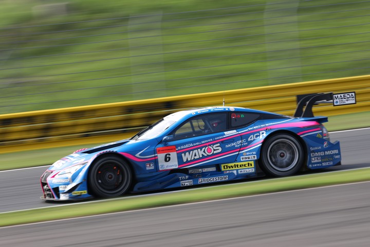 決勝レース: 大嶋和也／フェリックス・ローゼンクヴィスト組（WAKO'S 4CR LC500）