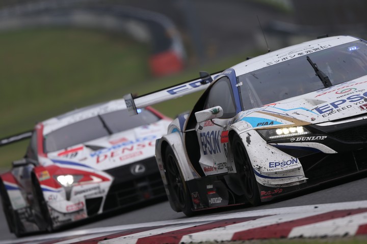 決勝レース: 松浦孝亮（Epson Modulo NSX-GT）