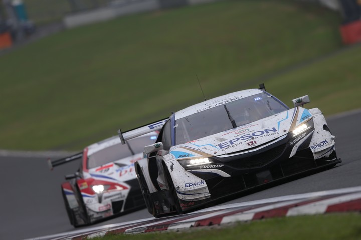 決勝レース: 松浦孝亮（Epson Modulo NSX-GT）
