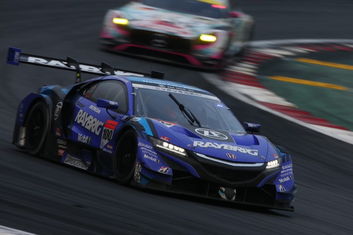 決勝レース: ジェンソン・バトン（RAYBRIG NSX-GT）